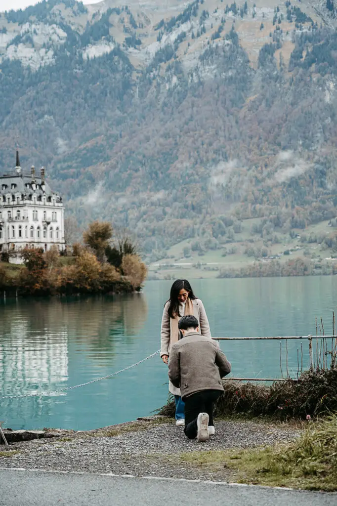 Proposal Photography Iseltwald by The Golden Hour - Interlaken