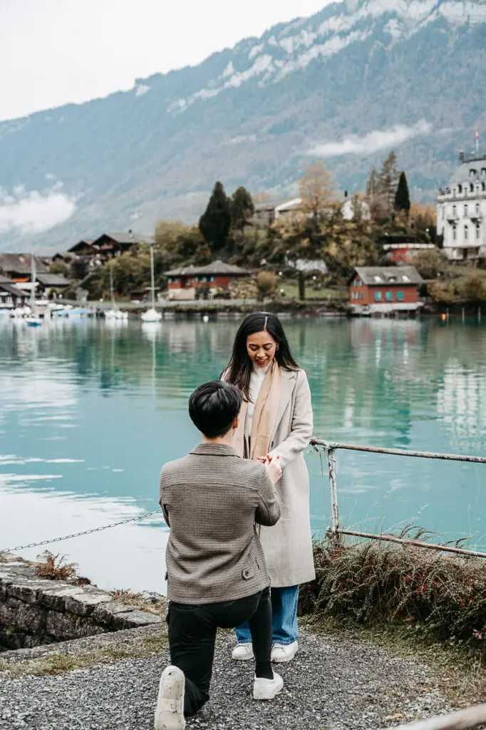 Proposal Photography Iseltwald by The Golden Hour - Interlaken